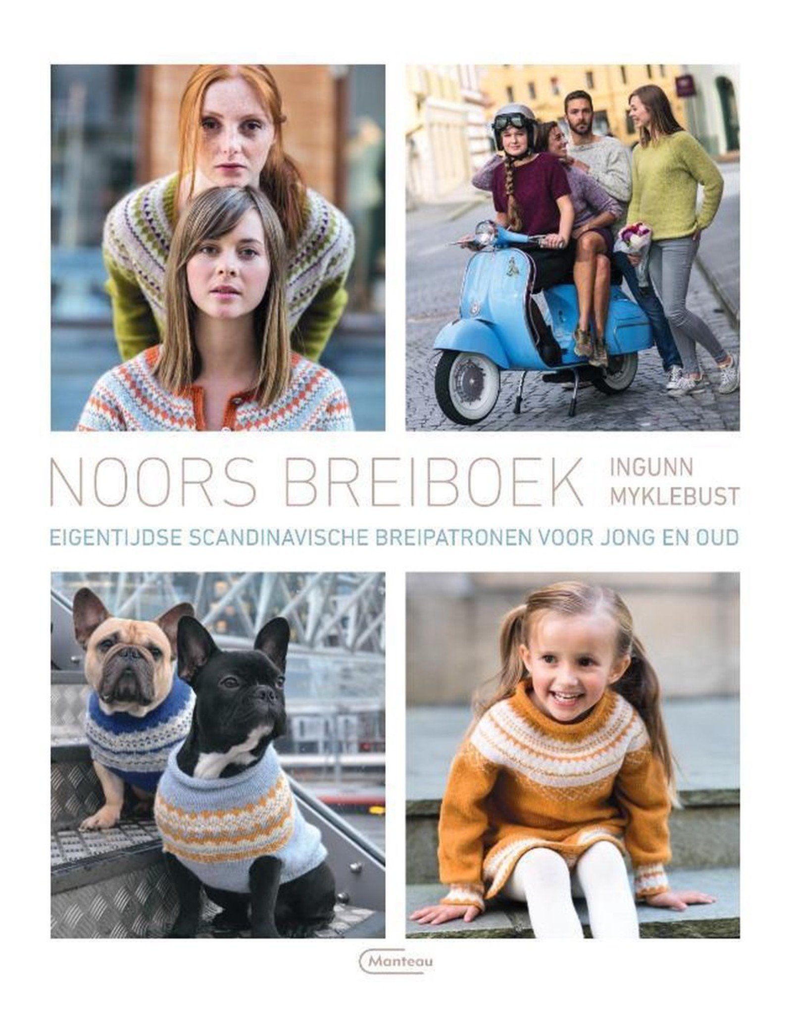 Boek: Noors breiboek: eigentijdse scandinavische breipatronen voor jong en oud