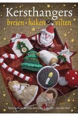 Boek: Kersthangers breien - haken - vilten