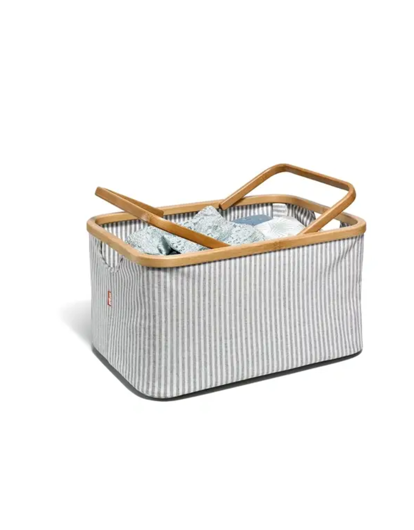 Prym Prym Fold & Store basket canvas banboo grijs