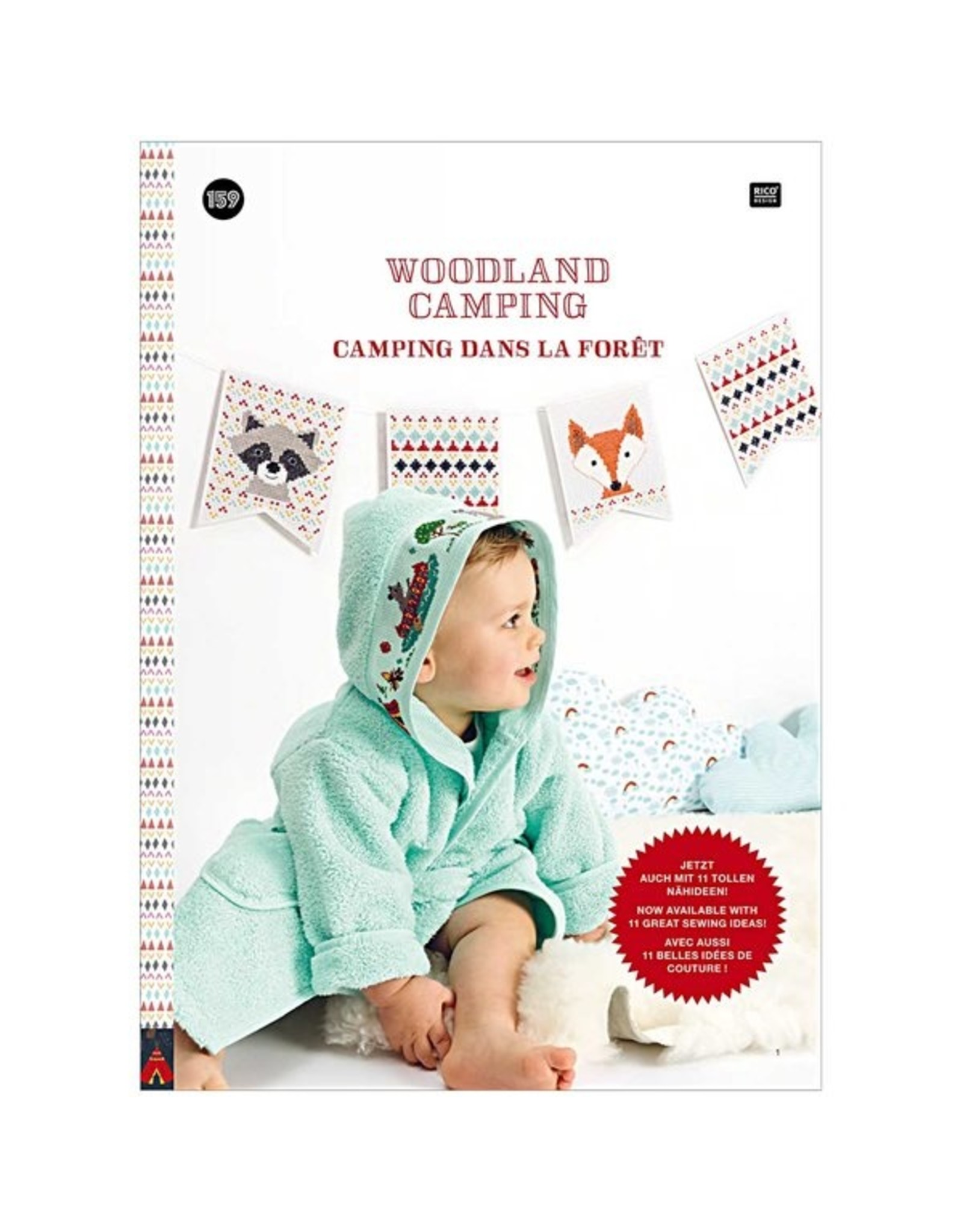 Rico Boek: Rico Woodland camping