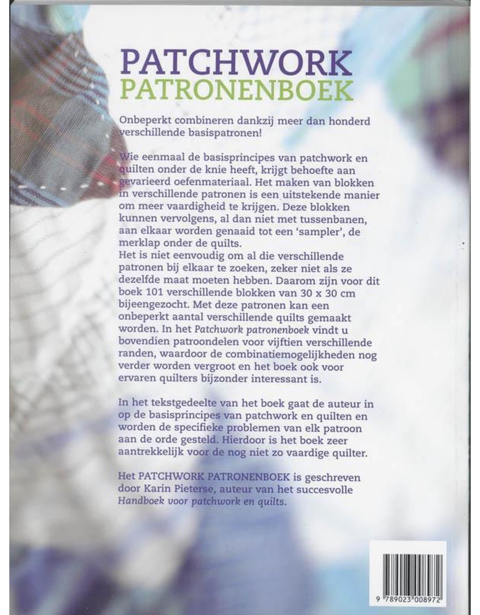 Boek: Patchwork patronenboek: 101 blokken, 15 randen