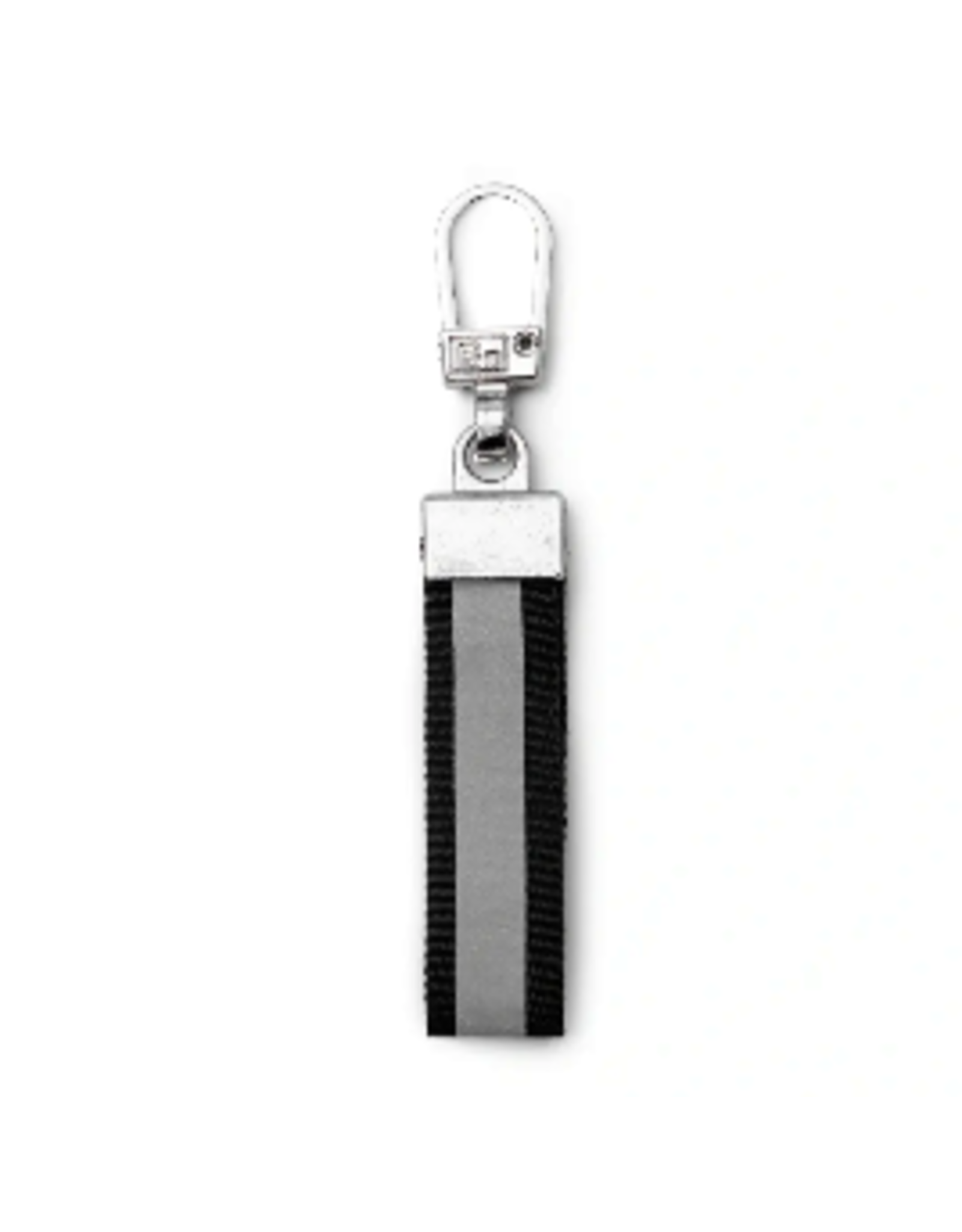 Prym Prym fashion zipper ritstrekker zwart reflecterend