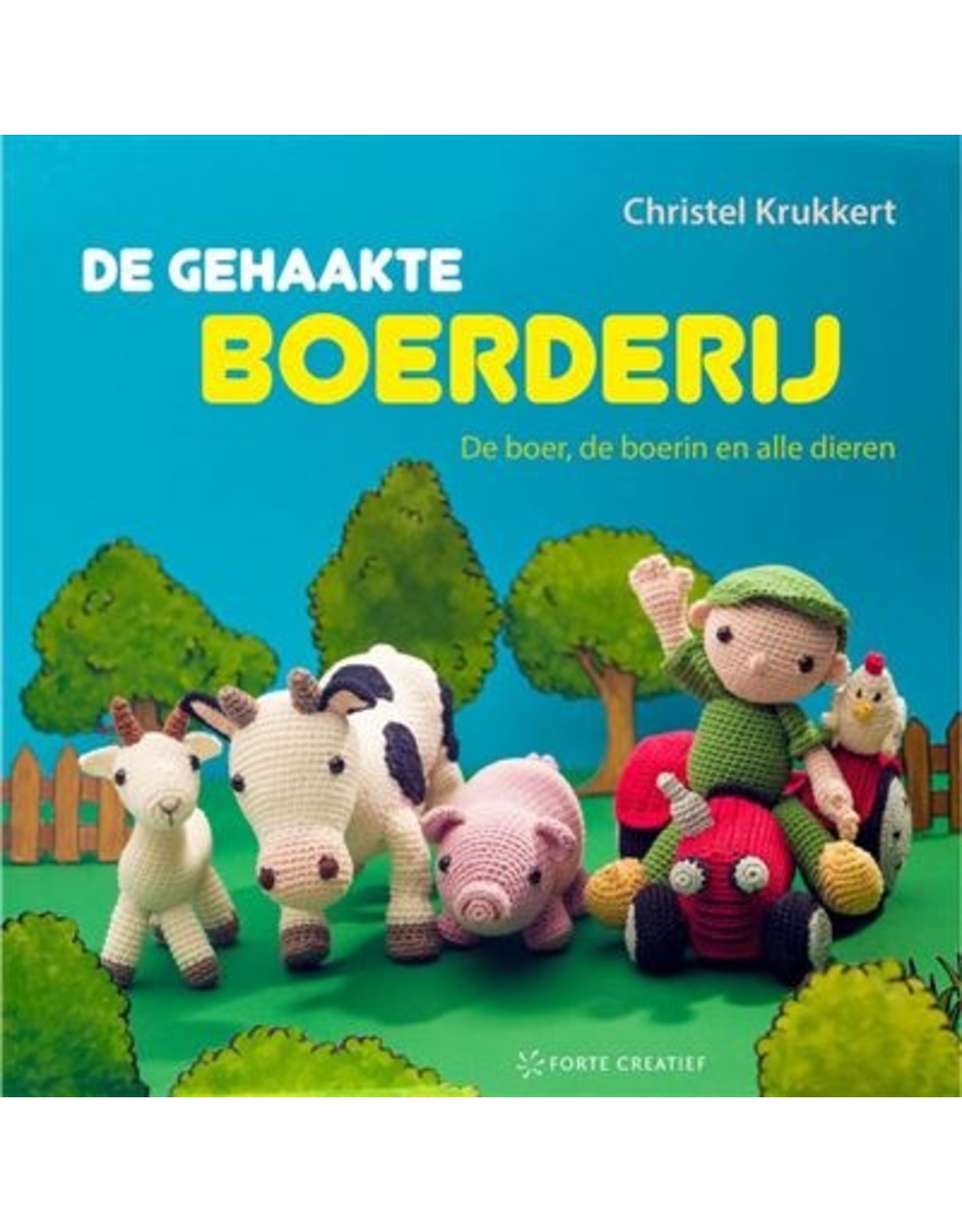 Boek: De gehaakte boerderij - Christel Krukkert