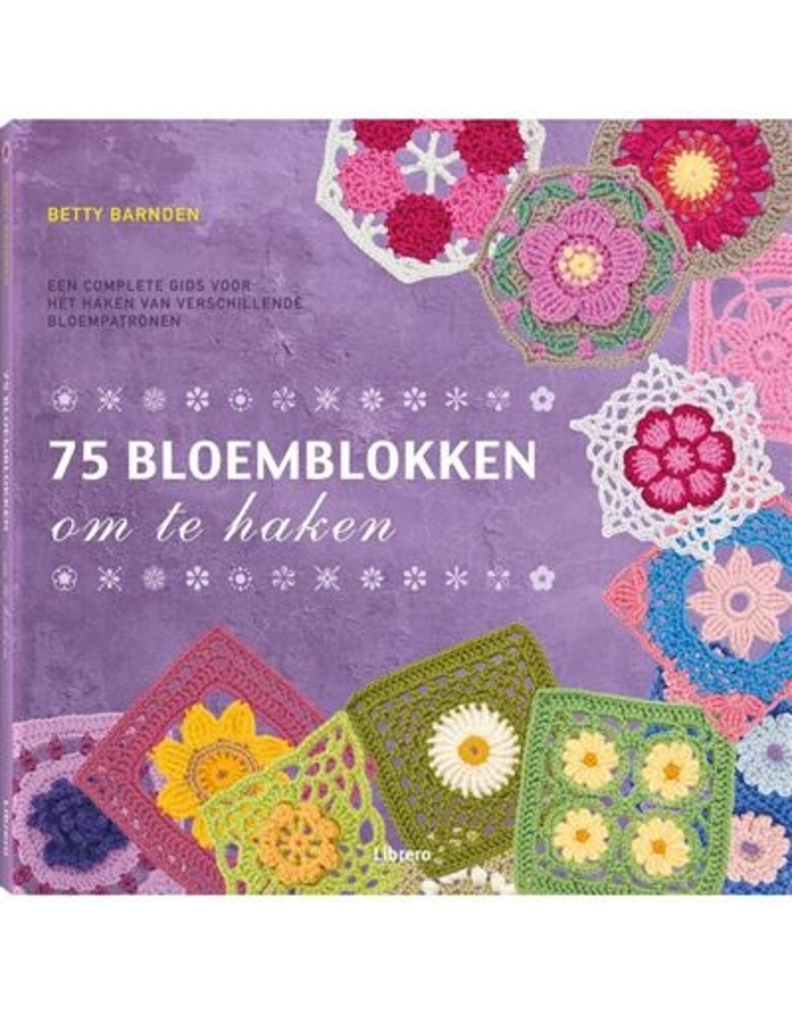 Boek: 75 bloemblokken om te haken