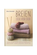 Boek: breien steek voor steek - Alina Schneider