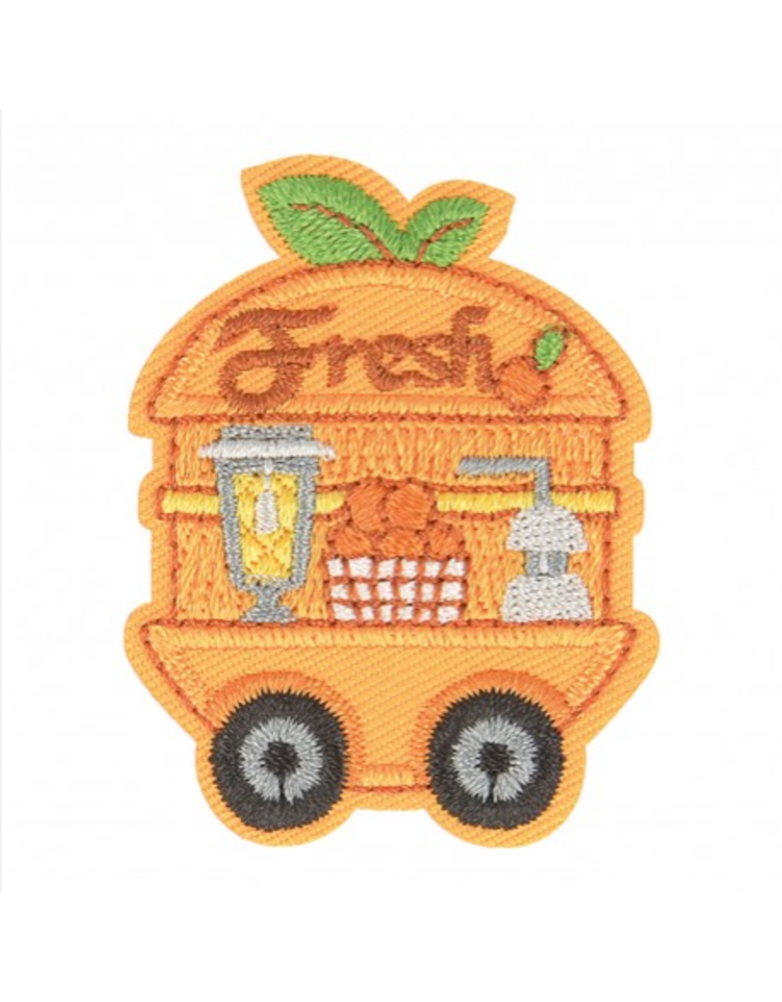 Applicatie foodtruck oranje