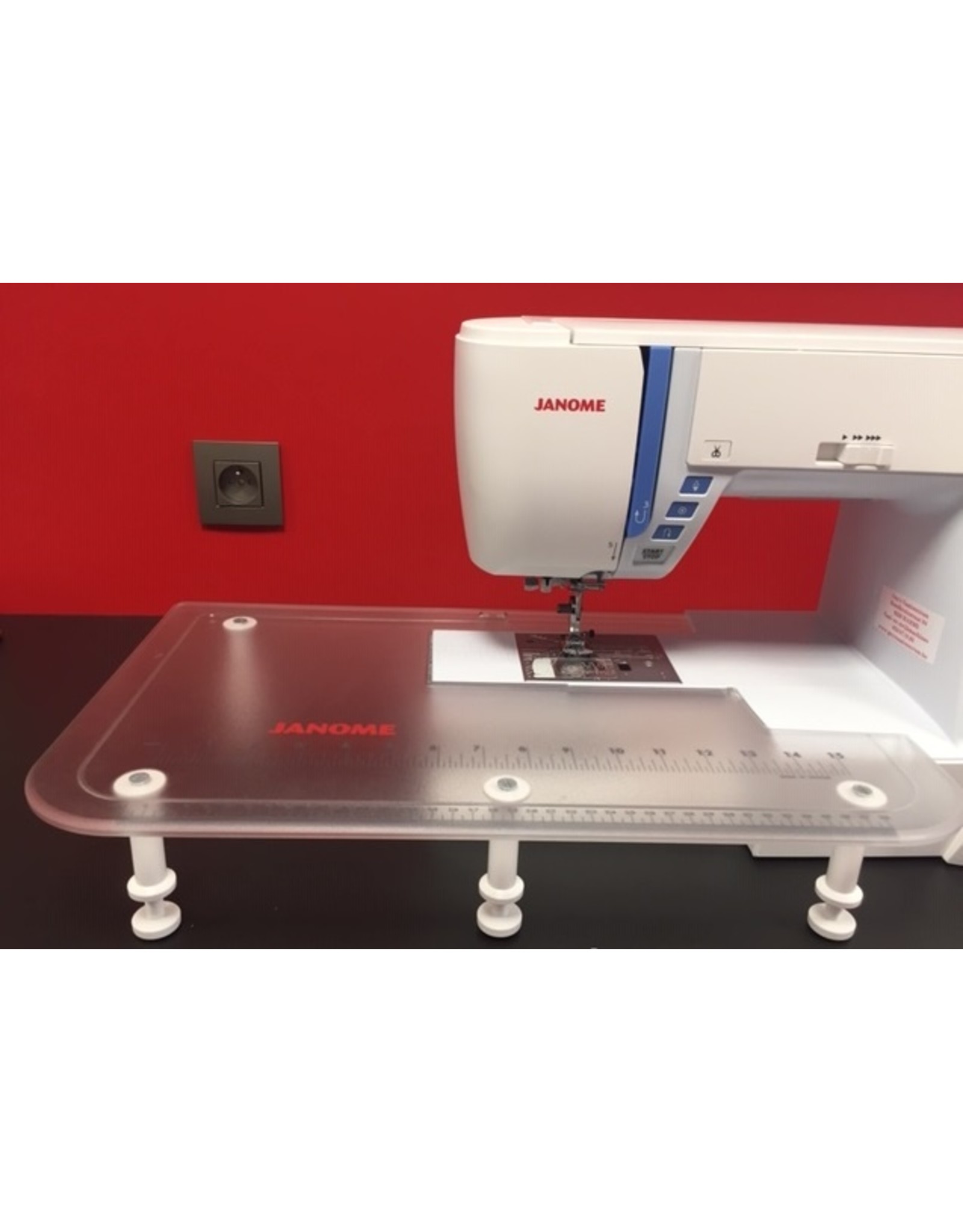 Janome Janome quilt kit Skyline S7 aanschuiftafel,  blinderitsvoet + smalle boventransportvoet