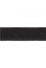 Stéphanoise Velcro niet-zelfklevend haak 2.5cm zwart