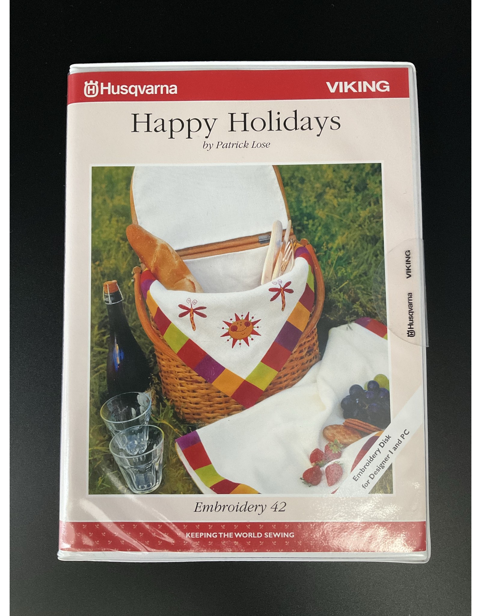 Husqvarna VIKING Husqvarna Viking Embroidery 42 Happy Holidays