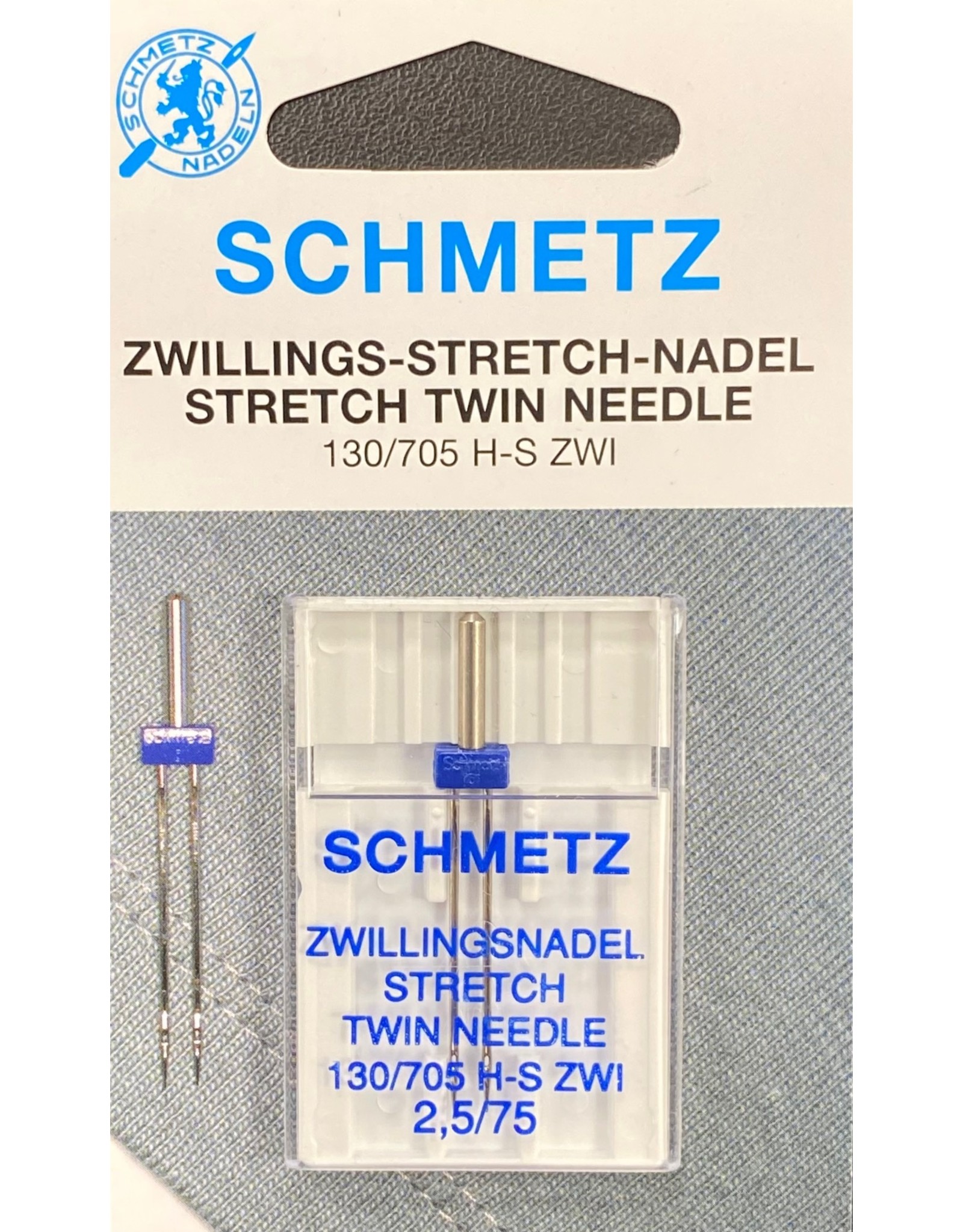 Schmetz Schmetz Tweeling stretchnaald 130/705 H-S ZWI 2.5/75