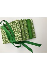 Stofpakketjes vintage groen