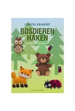 Boek: bosdieren haken - Christel Krukkert