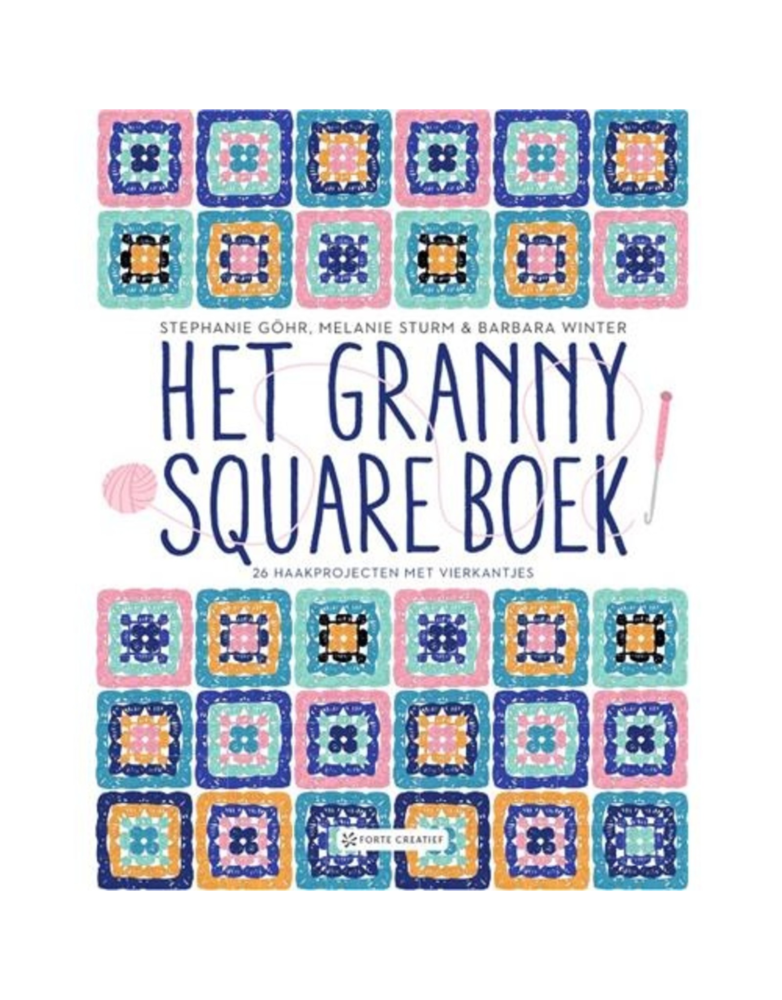 Het granny square boek - Stephanie Göhr E.A. - 1pc