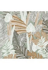 Stof: Canvas blaadjes/leaves (OEKO-TEX) Stof: Canvas blaadjes/leaves (OEKO-TEX)