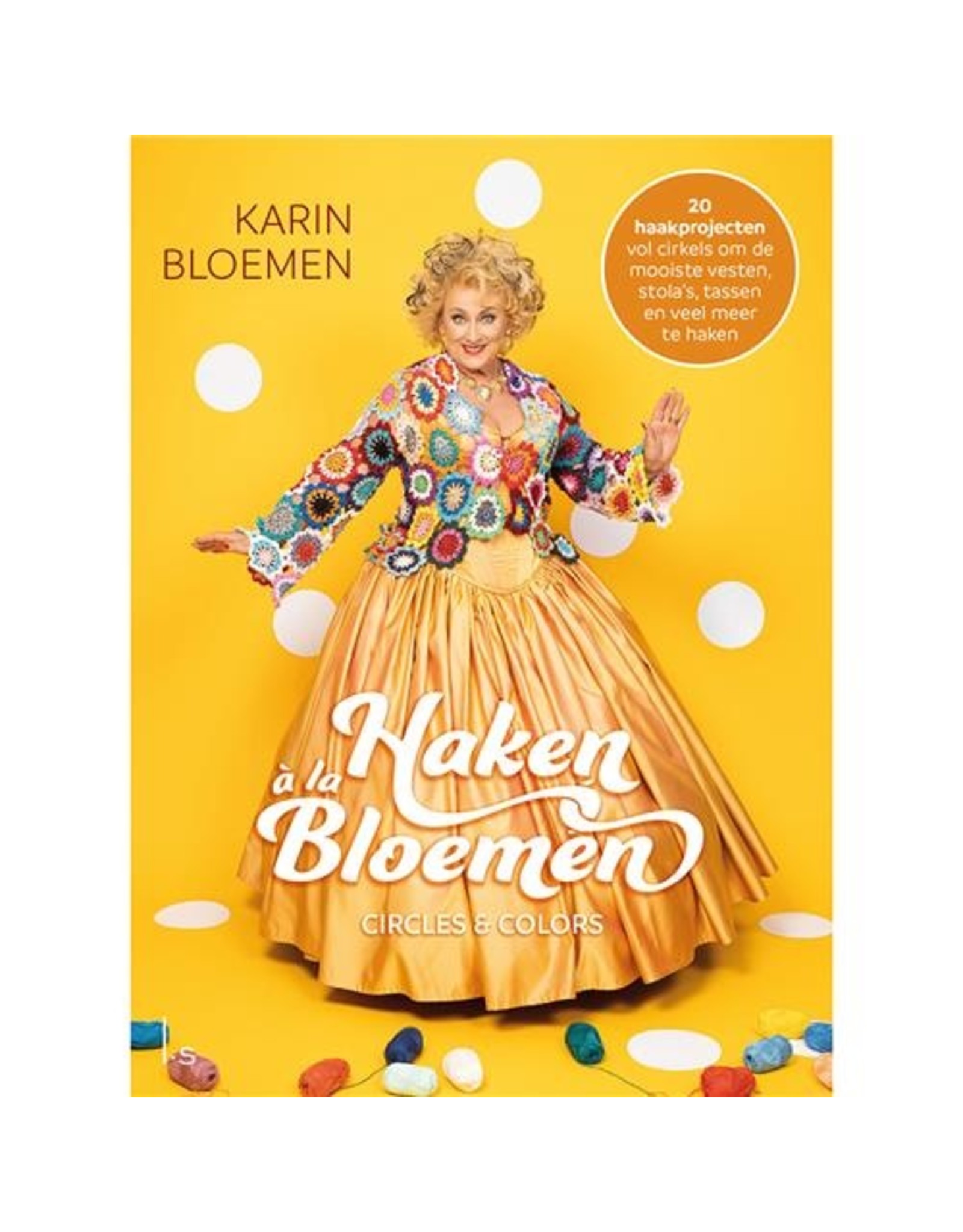 Boek: Haken a la Bloemen - circles & colors - Karin bloemen