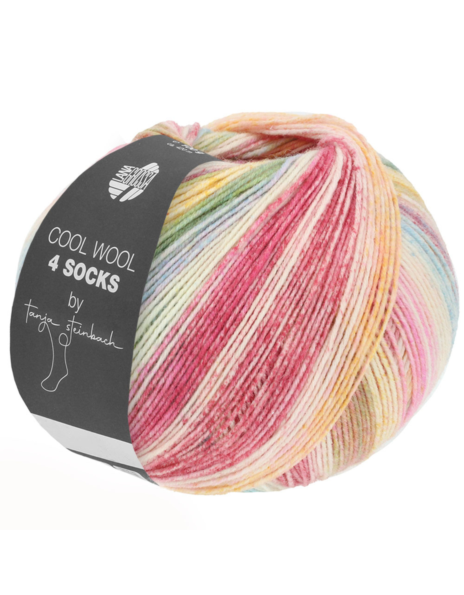Lana Grossa Lana Grossa Cool wool 4 socks by Tanja Steinbach 7757
