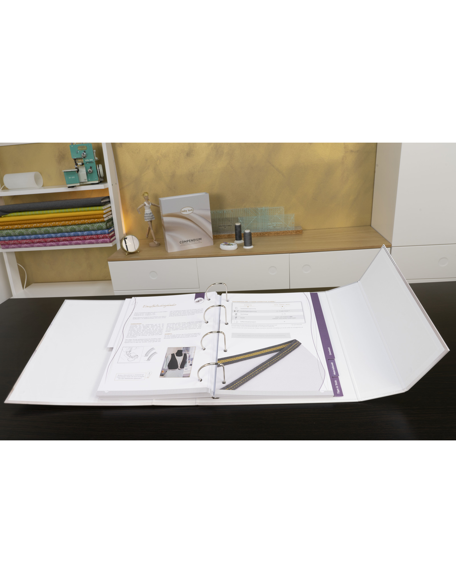 Babylock Babylock Compendium voor overlock en coverlock machines