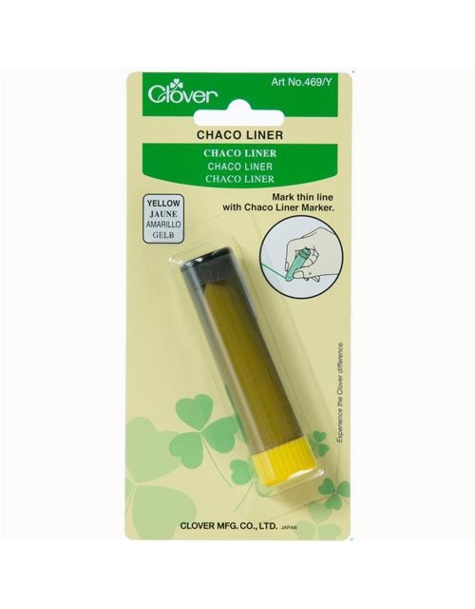 Clover Clover Chaco Markeerstift geel