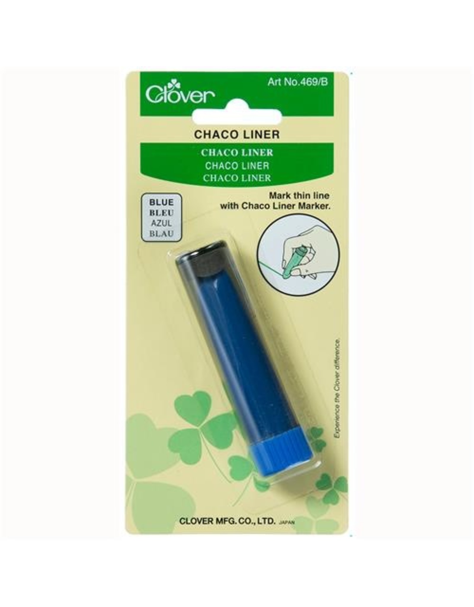 Clover Clover Chaco Markeerstift blauw