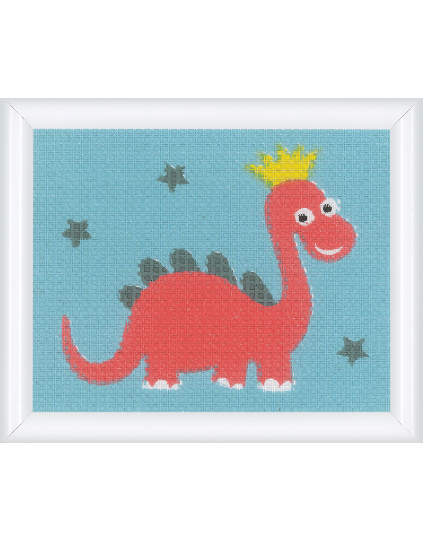 Vervaco Vervaco I Stitch Kids4kids Tapisserie/stramien Dino