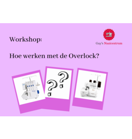 Workshop 'Werken met de Overlock' 18/03/2023