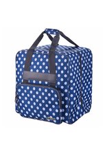 Phoenix Phoenix Overlocktas polka dots blauw 39x32x36 cm