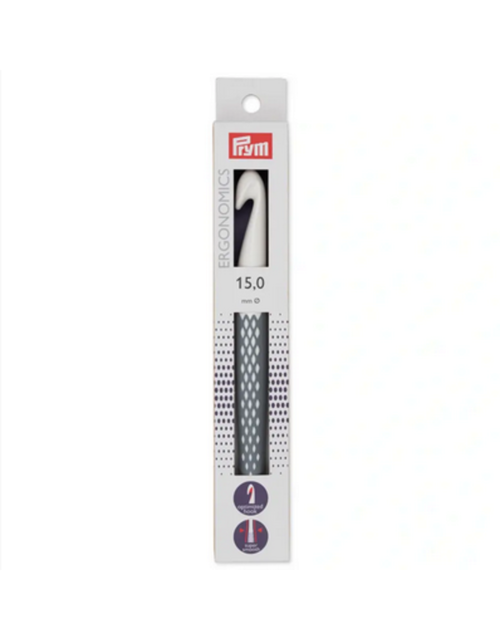 Prym Prym haaknaald Ergonomics 15 mm 18,5 cm