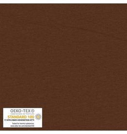 Stoffabrics Stof Jersey Chocoladebruin (OEKO-TEX)