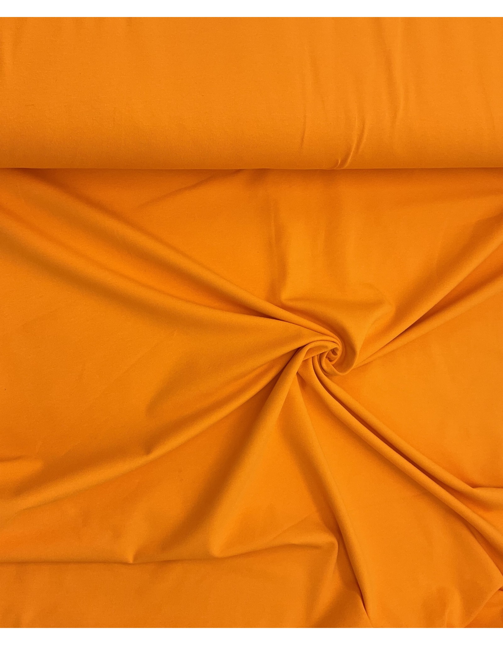 Stoffabrics Stof Jersey neon oranje (OEKO-TEX)