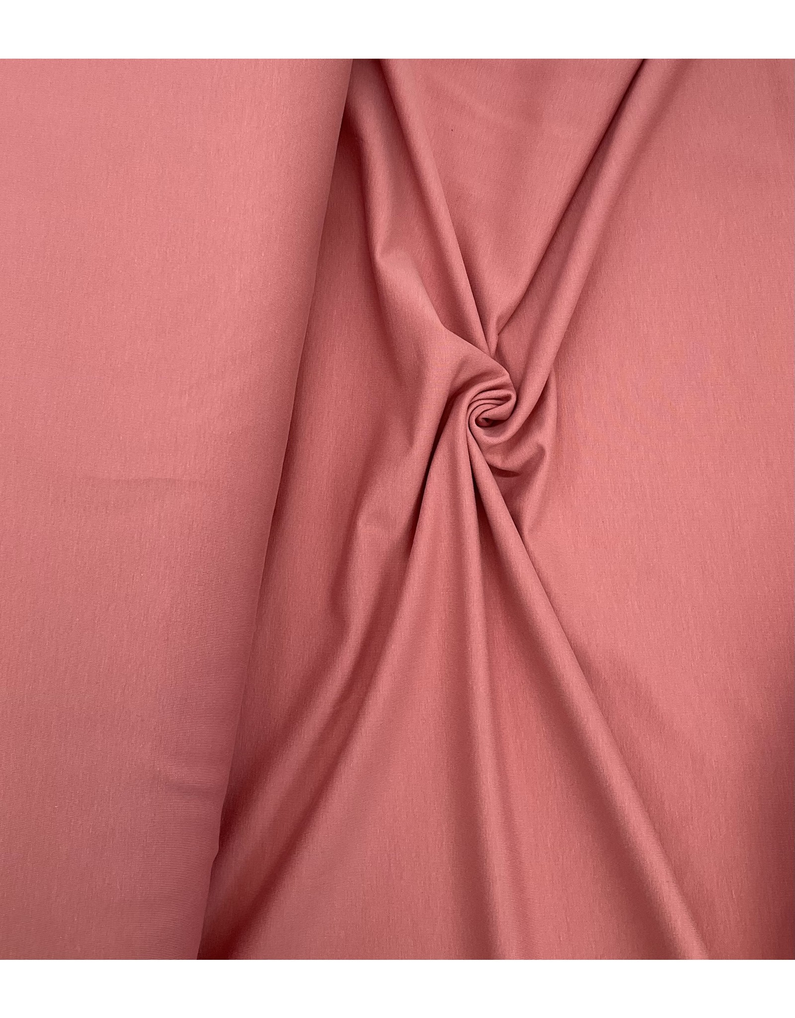 Stoffabrics Stof French terry zalmroze (OEKO-TEX)