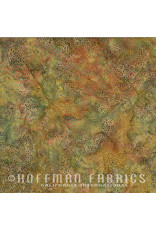 Hoffman Fabrics Stof 100% katoen Bali Dots safari