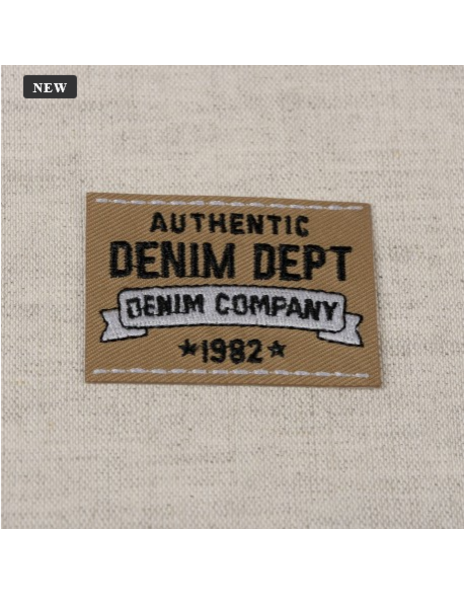 Mediac Mediac Applicatie Authentic Denim Dept beige