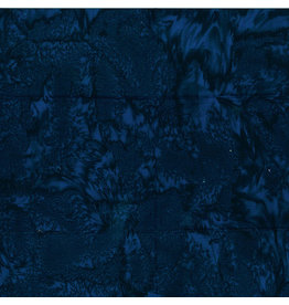 Hoffman Fabrics Stof 100% katoen Bali Hand-dyed donkerblauw