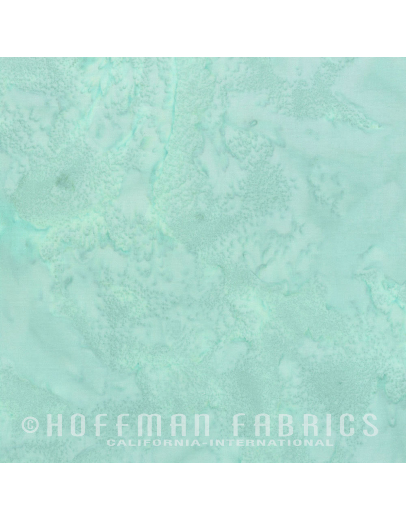 Hoffman Fabrics Stof 100% katoen Bali Hand-dyed aqua