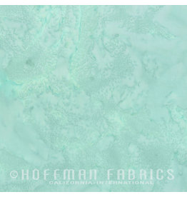 Hoffman Fabrics Stof 100% katoen Bali Hand-dyed aqua