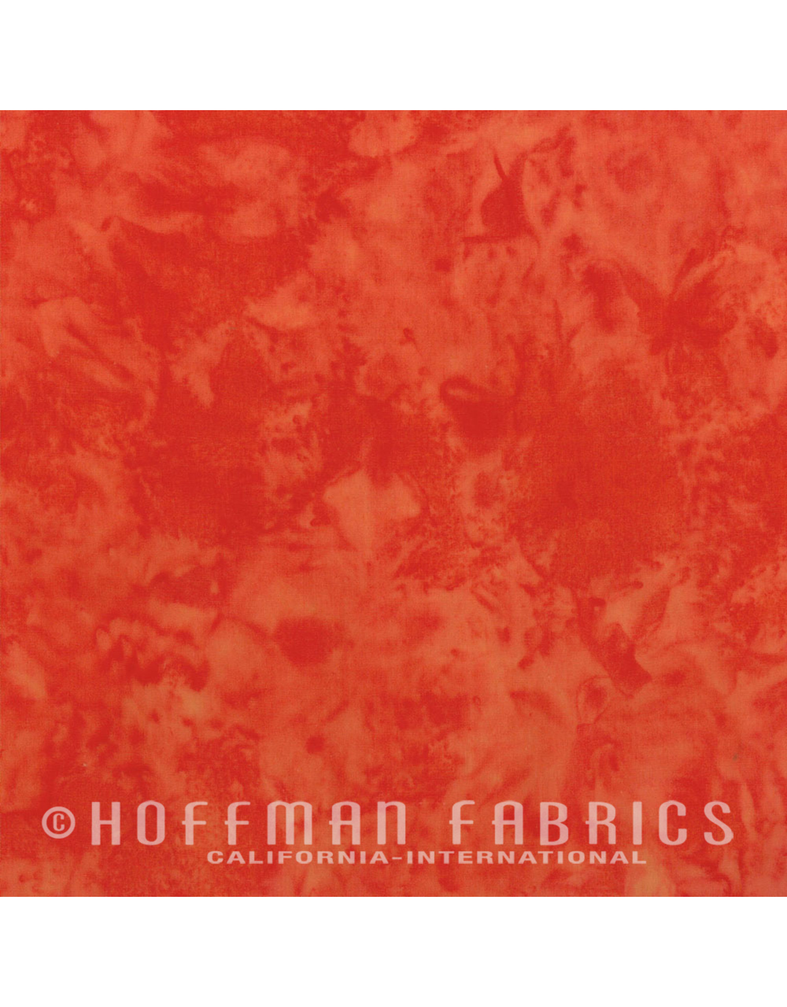 Hoffman Fabrics Stof 100% katoen Bali Hand-dyed Fire