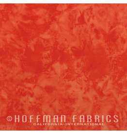 Hoffman Fabrics Stof 100% katoen Bali Hand-dyed Fire