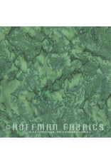 Hoffman Fabrics Stof 100% katoen Bali Hand-dyed groen