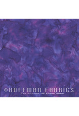 Hoffman Fabrics Stof 100% katoen Bali Hand-dyed paars