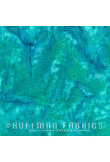 Hoffman Fabrics Stof 100% katoen Bali Hand-dyed turquoise
