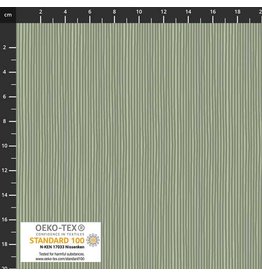 Stoffabrics Stof 100% katoen strepen muntgroen (OEKO-TEX)