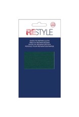 Restyle Restyle Snelfix reparatiedoek (niet-rekbaar) donker groen 461