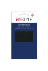 Restyle Restyle Snelfix reparatiedoek (niet-rekbaar) zwart 000