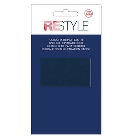Restyle Restyle Snelfix reparatiedoek (niet-rekbaar) donker blauw 210
