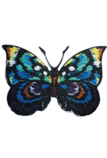 Prym Prym Applicatie gekleurde vlinder donker