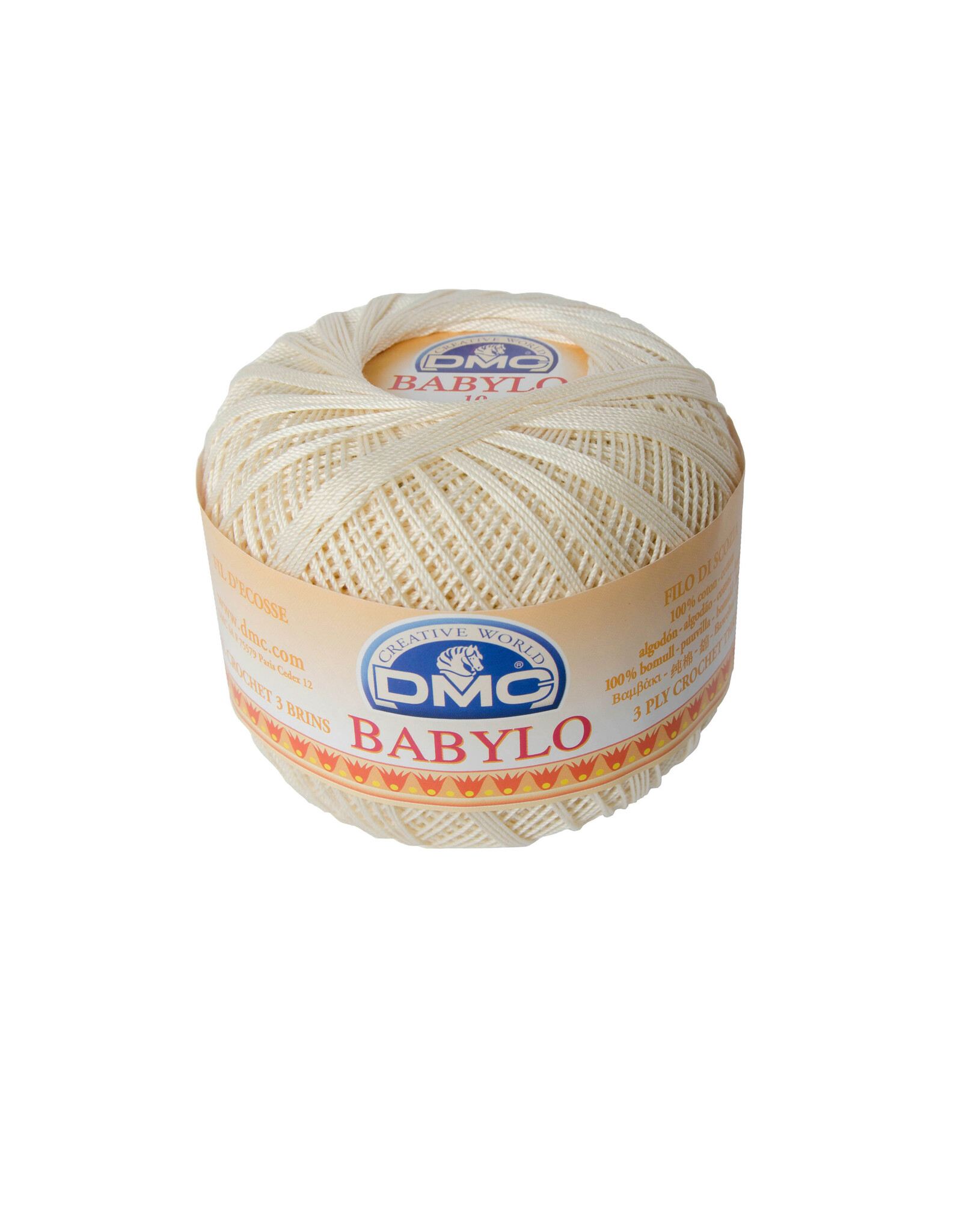 DMC DMC Babylo haakgaren nr.5 100gr. ecru