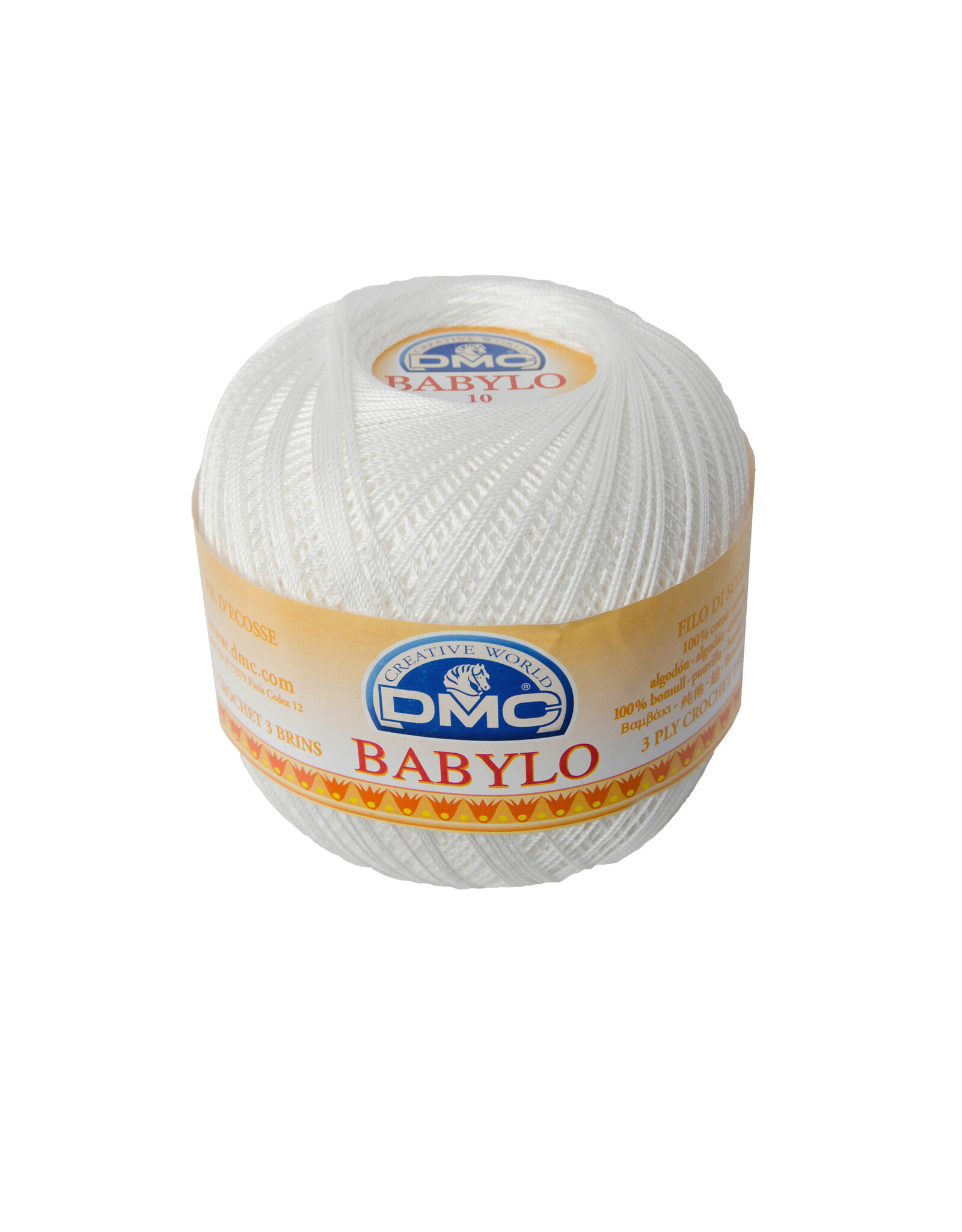 DMC DMC Babylo haakgaren nr.5 100gr. Blanc