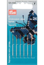 Prym Borduurnaalden zon. punt staal No. 24 0,80 x 37mm