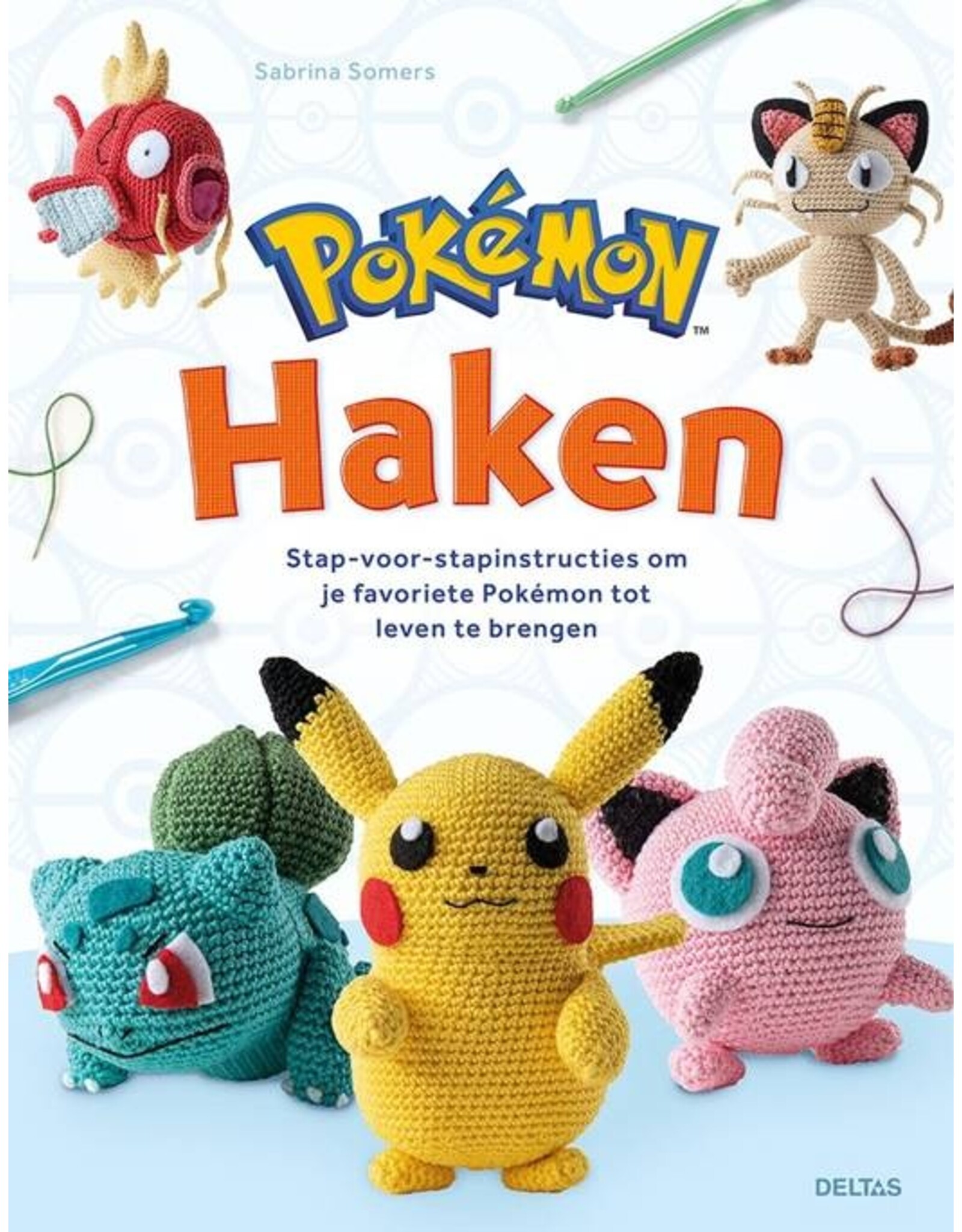 Boek: Pokémon haken - Sabrina Somers