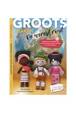 Cute dutch Boek: Groots haken 3, De wereld rond